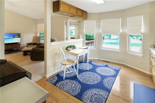 156 SE 1181st Rd, Knob Noster, MO 65336 - office featuring light wood-style floors and baseboards