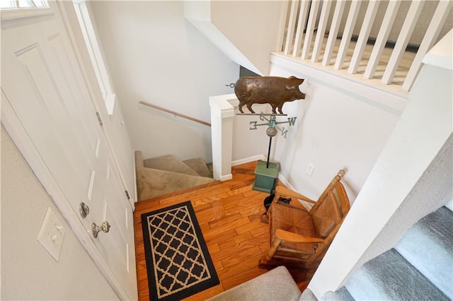 156 SE 1181st Rd, Knob Noster, MO 65336 - stairs with wood finished floors