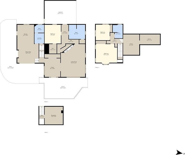 22450 Hatchell Rd, Tonganoxie, KS 66086 - floor plan / room layout