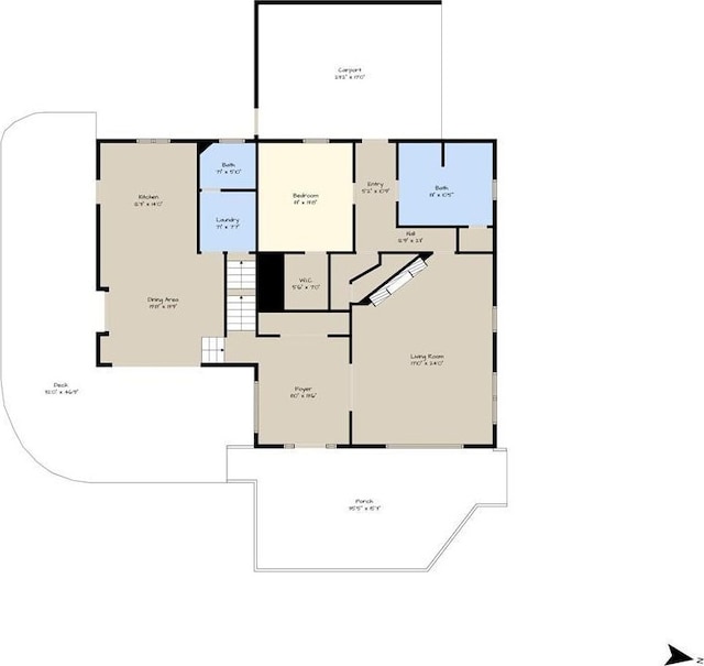 22450 Hatchell Rd, Tonganoxie, KS 66086 - room layout