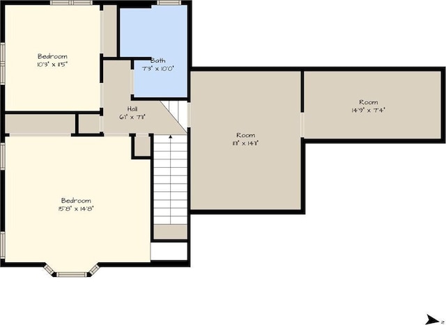22450 Hatchell Rd, Tonganoxie, KS 66086 - room layout