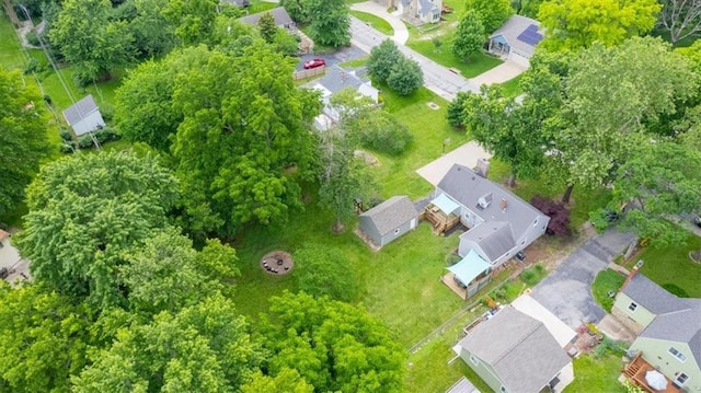 5741 Hadley St, Merriam, KS 66202 - aerial perspective of suburban area