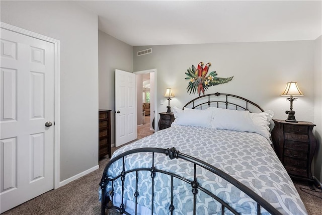3906 Oo Hwy, Odessa, MO 64076 - bedroom featuring carpet floors, baseboards, and lofted ceiling