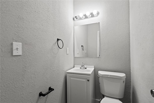 509 Pottawatomie St, Leavenworth, KS 66048 - half bathroom with vanity and toilet