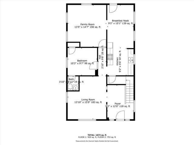509 Pottawatomie St, Leavenworth, KS 66048 - view of home floor plan