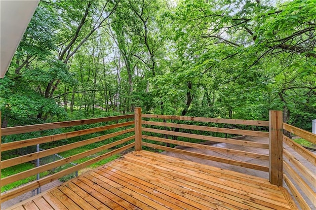 804 5th St, Baldwin City, KS 66006 - view of deck
