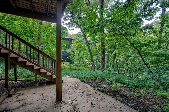 5317 NW Bluff Way, Parkville, MO 64152 - view of yard featuring stairs