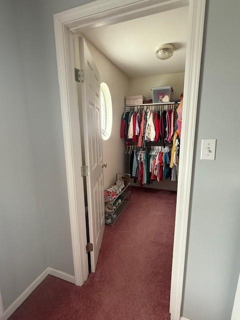 5604 Pleasant Ave, Saint Joseph, MO 64503 - spacious closet with carpet