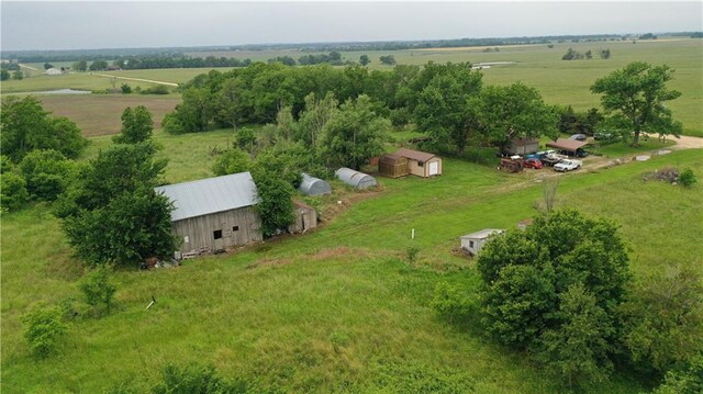 4691 New Hampshire Rd, Bronson, KS 66716 - overview of rural landscape featuring agricultural land