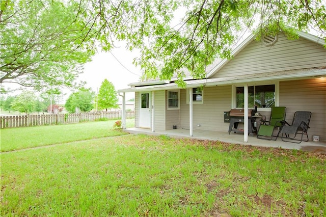 7610 NE Bacon Rd, Cameron, MO 64429 - view of yard with a patio