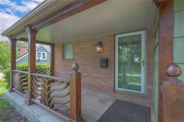 8811 W 66th Ter, Mission, KS 66202 - entrance to property featuring brick siding