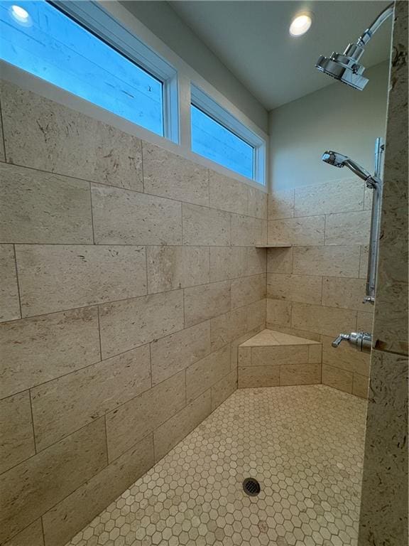 22428 W 90th Ter, Lenexa, KS 66227 - full bathroom featuring tiled shower