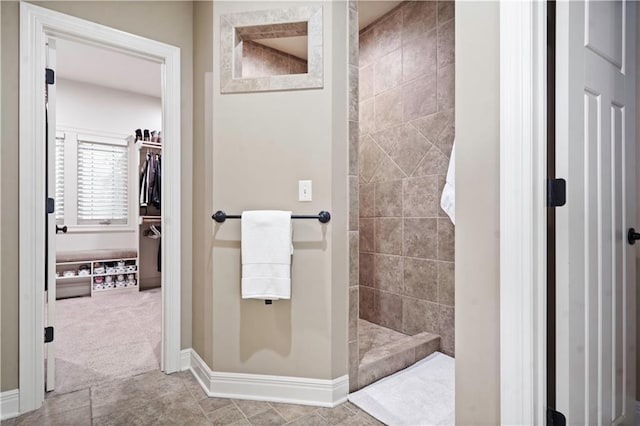 24901 W 91st Pl, Lenexa, KS 66227 - full bath with a walk in shower and baseboards