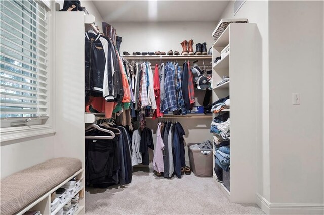 24901 W 91st Pl, Lenexa, KS 66227 - walk in closet featuring carpet floors