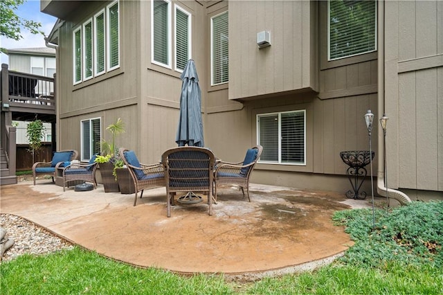 24901 W 91st Pl, Lenexa, KS 66227 - view of patio / terrace featuring outdoor dining space
