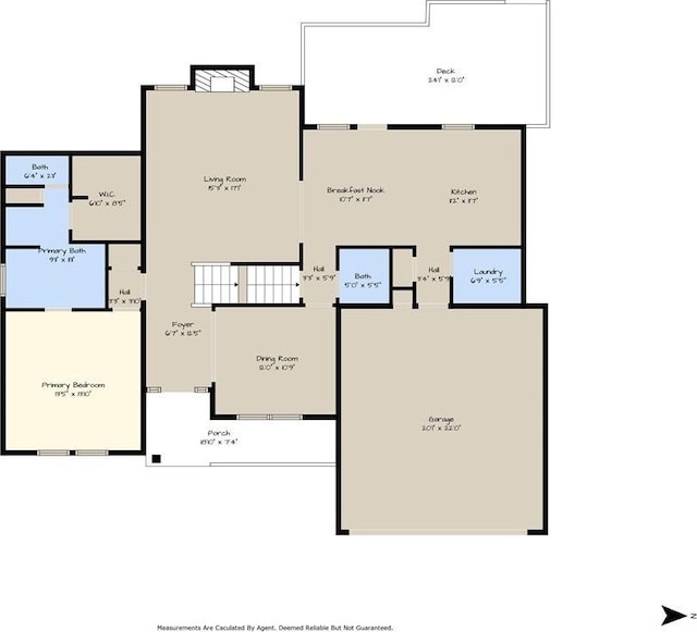 4422 N 122nd Ter, Kansas City, KS 66109 - floor plan / room layout