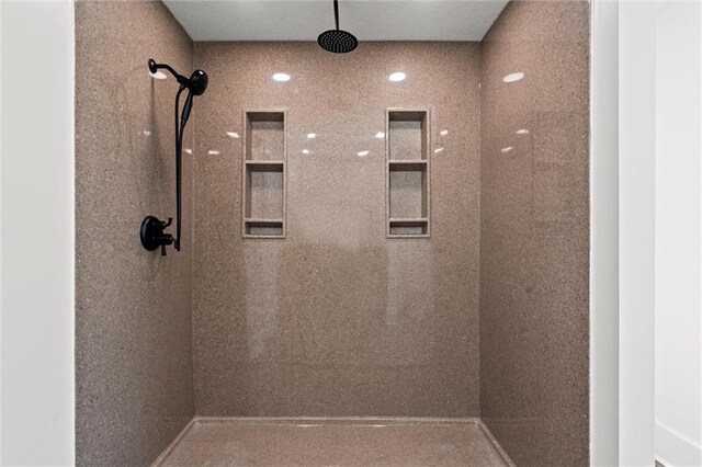 1003 Commercial St, Atchison, KS 66002 - bathroom view of a tile shower