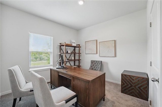 7708 NE 107th Ter, Kansas City, MO 64157 - carpeted office featuring baseboards