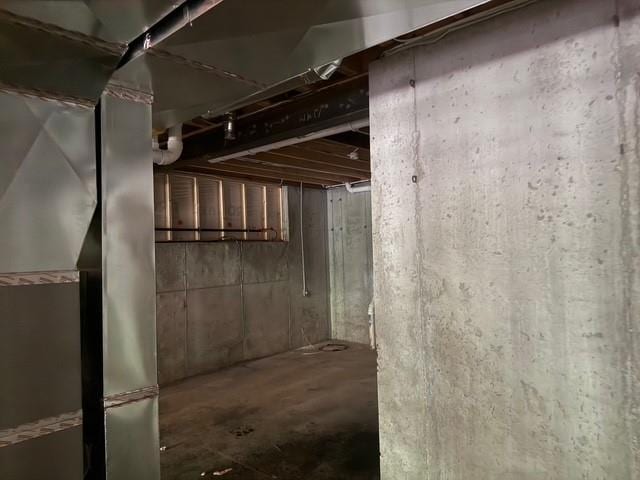17162 S Hall St, Olathe, KS 66062 - view of unfinished basement