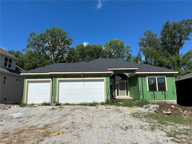 17162 S Hall St, Olathe, KS 66062 - view of front of house with an attached garage