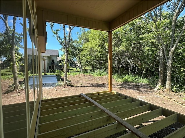 17162 S Hall St, Olathe, KS 66062 - deck with stairway