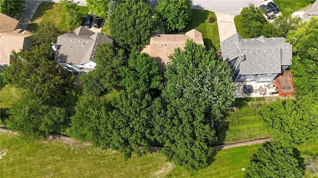 8215 W 150th St, Overland Park, KS 66223 - aerial view of property's location with nearby suburban area