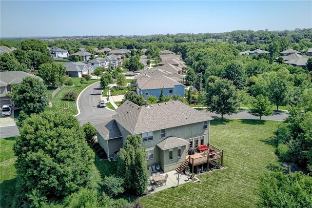 25005 W 85th Ter, Lenexa, KS 66227 - aerial view of residential area