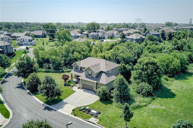 25005 W 85th Ter, Lenexa, KS 66227 - aerial view of residential area