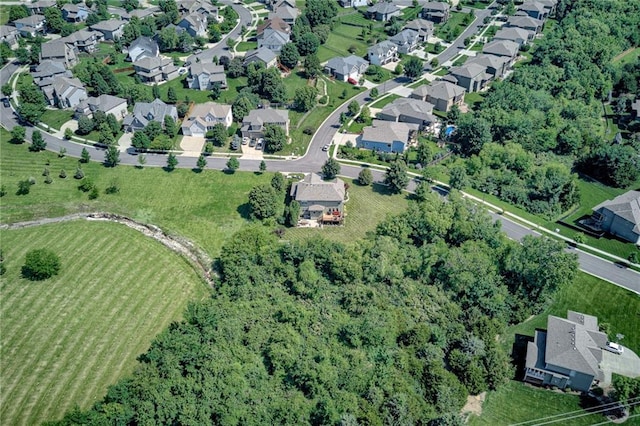 25005 W 85th Ter, Lenexa, KS 66227 - aerial view of property and surrounding area with nearby suburban area