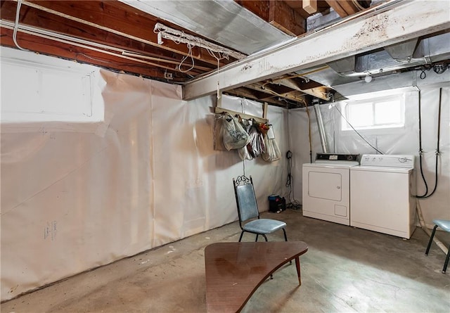 6038 Catalina St, Fairway, KS 66205 - below grade area with washer and dryer