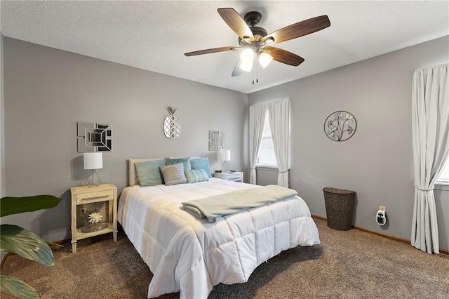 215 SE Country Ln, Lees Summit, MO 64063 - bedroom with carpet flooring, ceiling fan, and baseboards