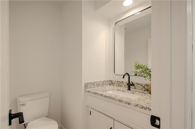 4300 W 112th St, Leawood, KS 66211 - bathroom with toilet and vanity