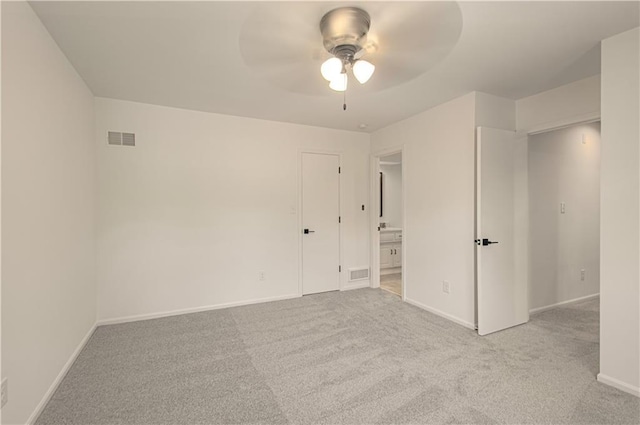 4300 W 112th St, Leawood, KS 66211 - carpeted spare room featuring ceiling fan and baseboards
