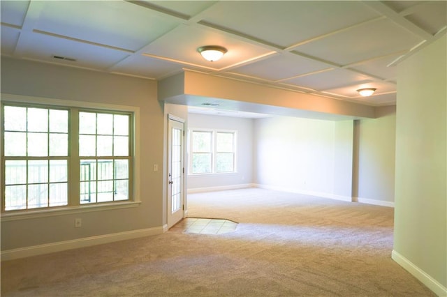 2404 Edmonds Ct, Columbia, MO 65203 - spare room featuring carpet and baseboards