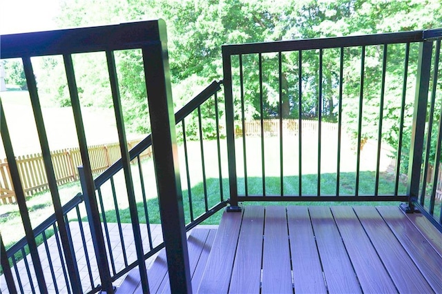 2404 Edmonds Ct, Columbia, MO 65203 - view of wooden deck