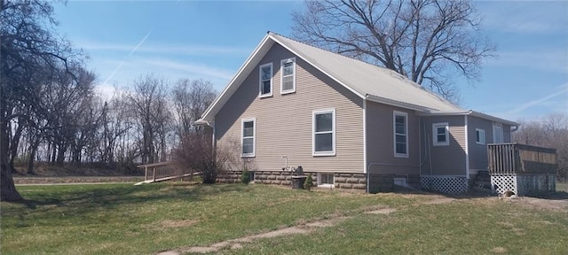 373 SW 1200th Rd, Chilhowee, MO 64733 - view of side of property with a yard