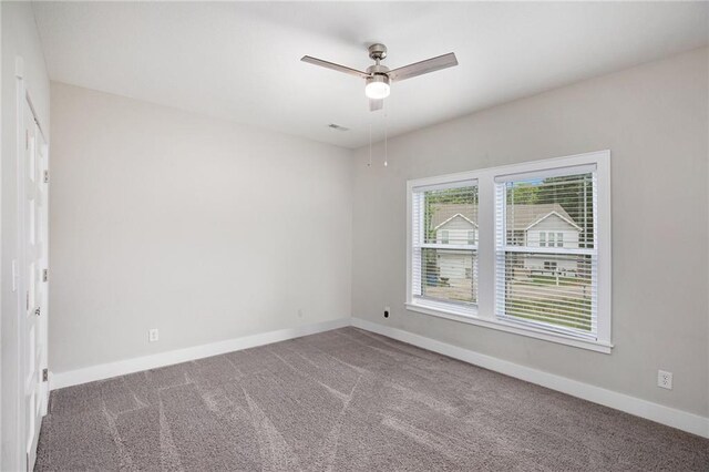 151 SE 225th Rd, Warrensburg, MO 64093 - carpeted empty room with a ceiling fan and baseboards