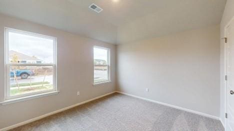 575 W Lanesfield St, Gardner, KS 66030 - unfurnished room featuring carpet and vaulted ceiling