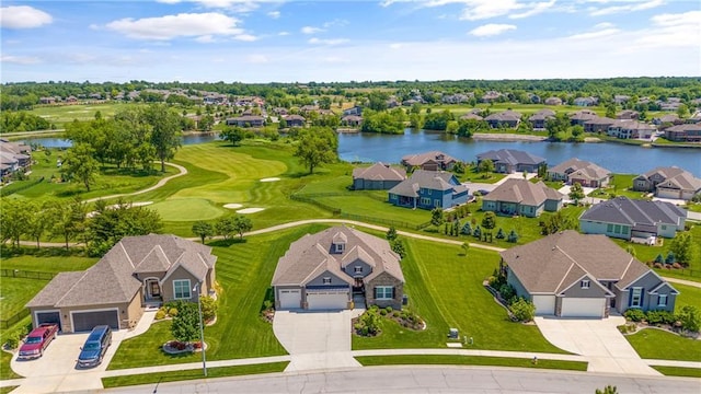4313 Lakeview Ter, Basehor, KS 66007 - aerial perspective of suburban area featuring a nearby body of water