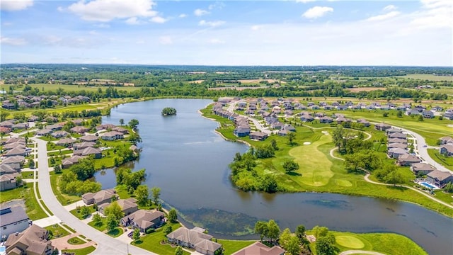 4313 Lakeview Ter, Basehor, KS 66007 - aerial view of residential area featuring a nearby body of water and a local golf course