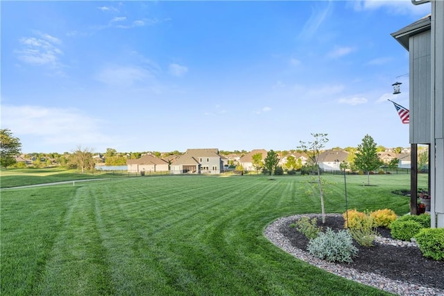 4313 Lakeview Ter, Basehor, KS 66007 - view of grassy yard featuring a residential view