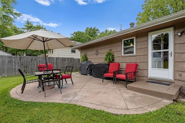 105 SW Alderson Pl, Lees Summit, MO 64063 - view of patio with grilling area