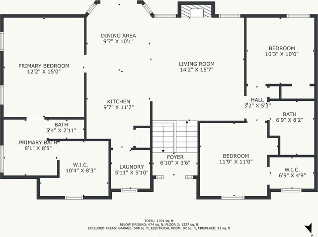 3708 N 112th St, Kansas City, KS 66109 - property floor plan