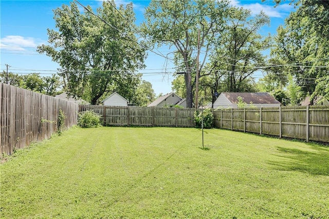 1025 S Park Ave, Independence, MO 64050 - view of fenced backyard