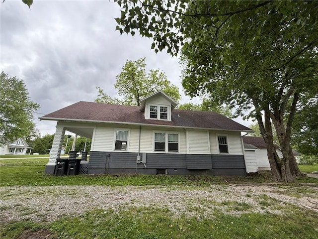 347 Walnut St, Kidder, MO 64649 - view of front of property with a front lawn