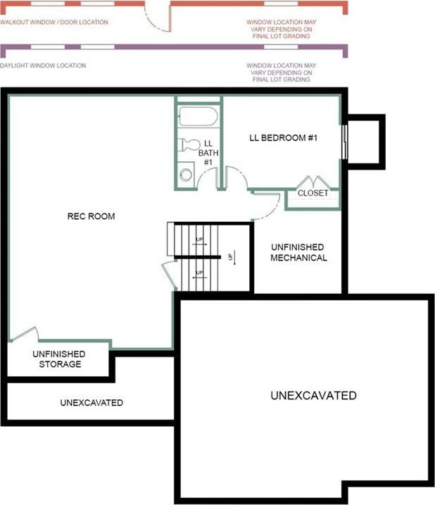 18232 W 166th St, Olathe, KS 66062 - home floor plan