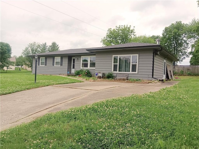 4426 Shrine Park Rd, Leavenworth, KS 66048 - single story home featuring a front lawn