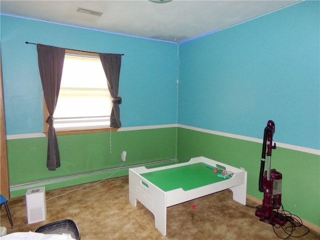 4426 Shrine Park Rd, Leavenworth, KS 66048 - rec room featuring carpet and baseboards