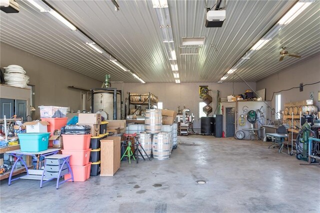 19819 Mclouth Rd, Tonganoxie, KS 66086 - garage with a garage door opener