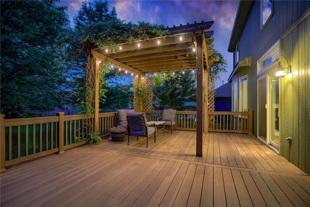 10154 N Lane Dr, Kansas City, MO 64157 - view of wooden terrace